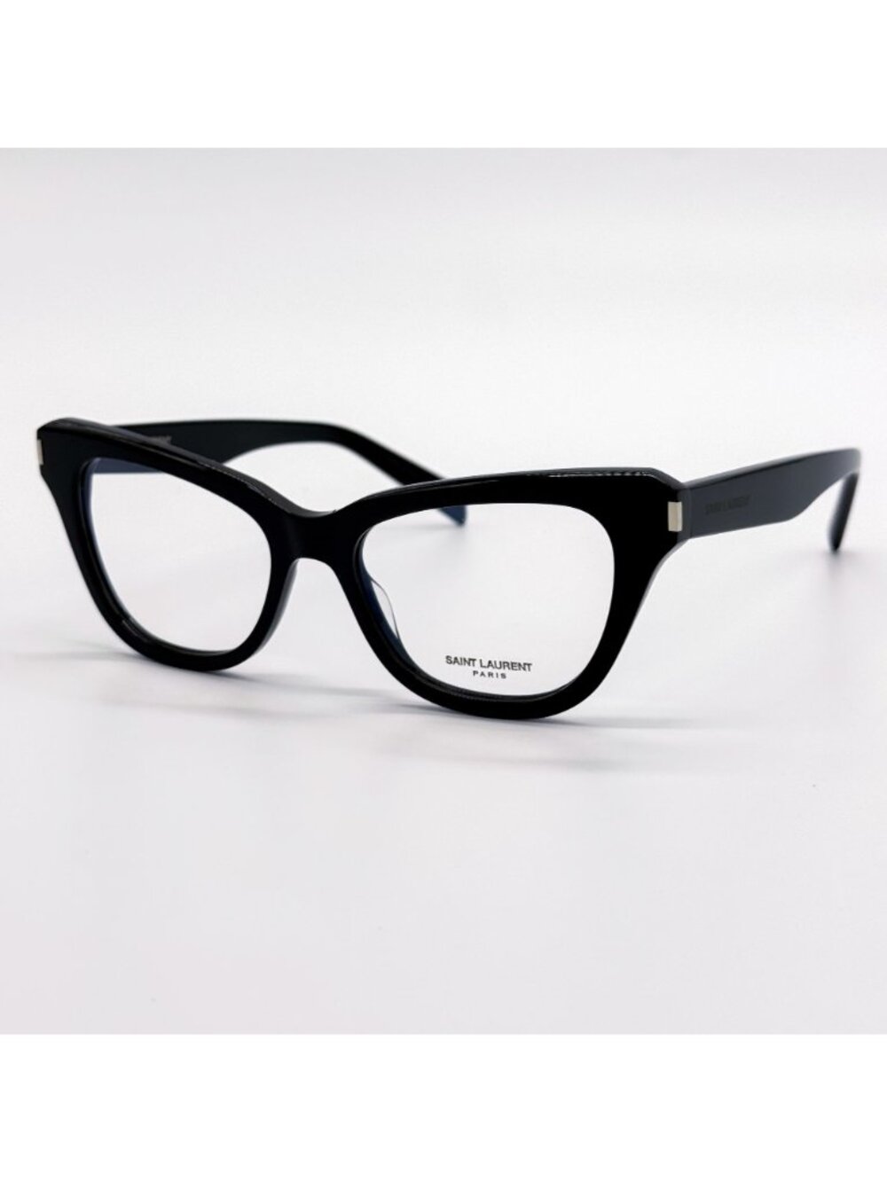 NEW SAINT LAURENT EYEGLASSES SL472 001 WOMEN CAT EYE BLACK EYEWEAR - Picture 3 of 8